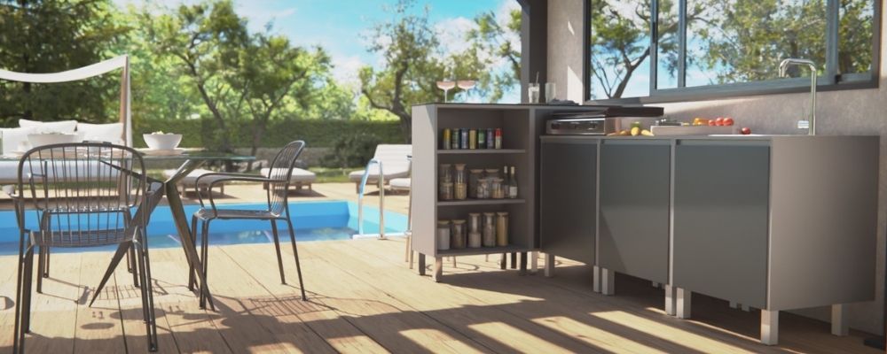Comment choisir une cuisine d'extérieur en inox