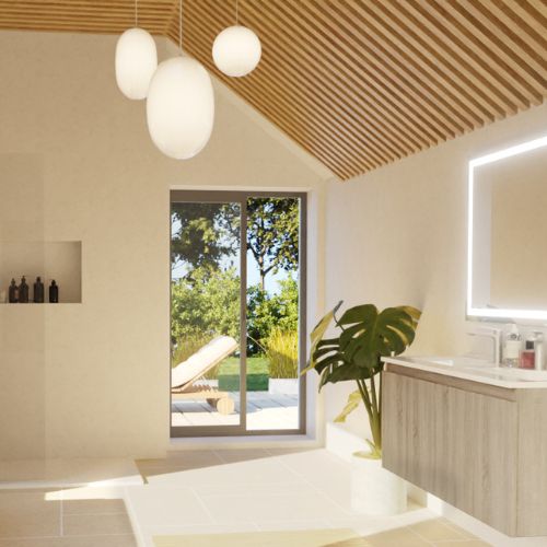 Salle de bain zen