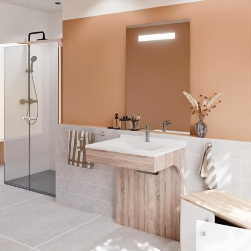 Meuble de salle de bain PMR - Collection Altea - Cuisibane