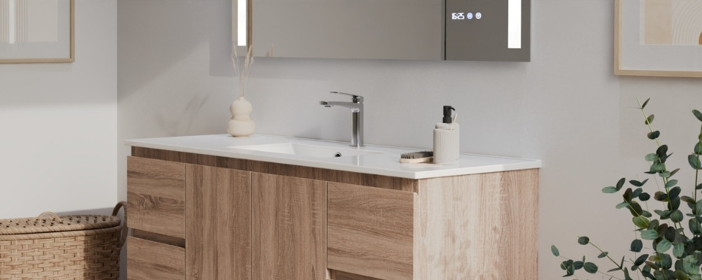 Plan vasque en résine_Un choix moderne et pratique pour la salle de bain