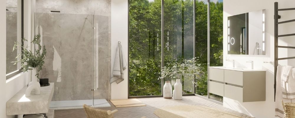 Salle de bain contemporaine - Inspirations et Ambiances - Cuisibane