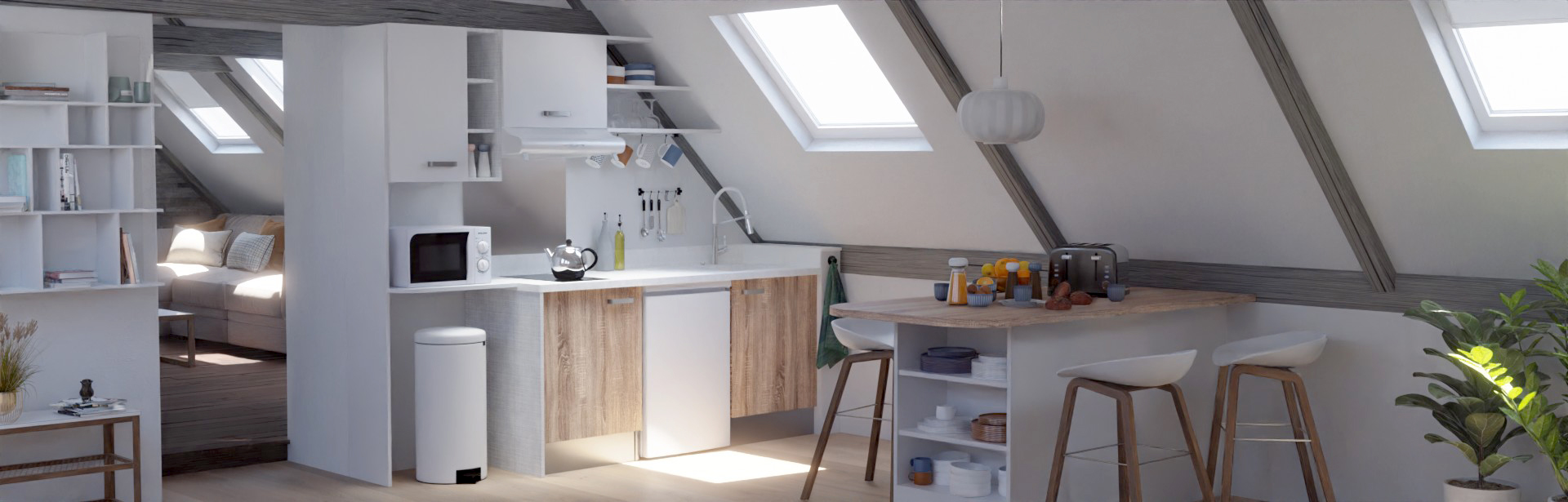 Optimisez votre espace avec l'éclairage sous meuble de cuisine