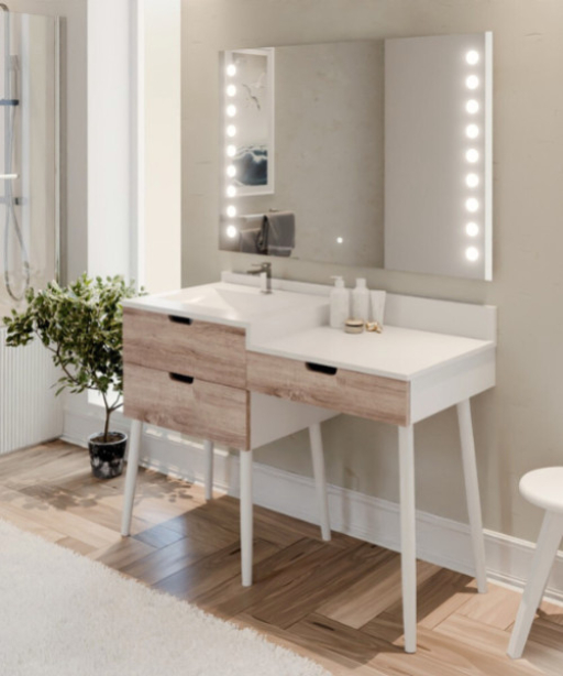 Optimisez votre espace avec nos meubles de salle de bain malins et design
