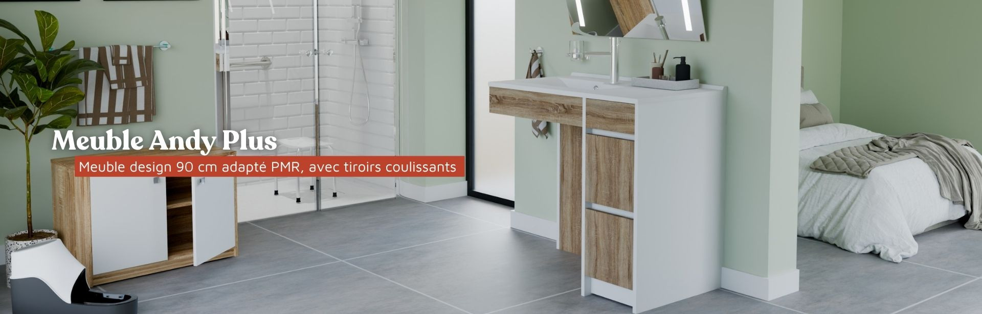 Meuble de salle de bain PMR_Collection Andy Plus_du 01/04 au 15/04